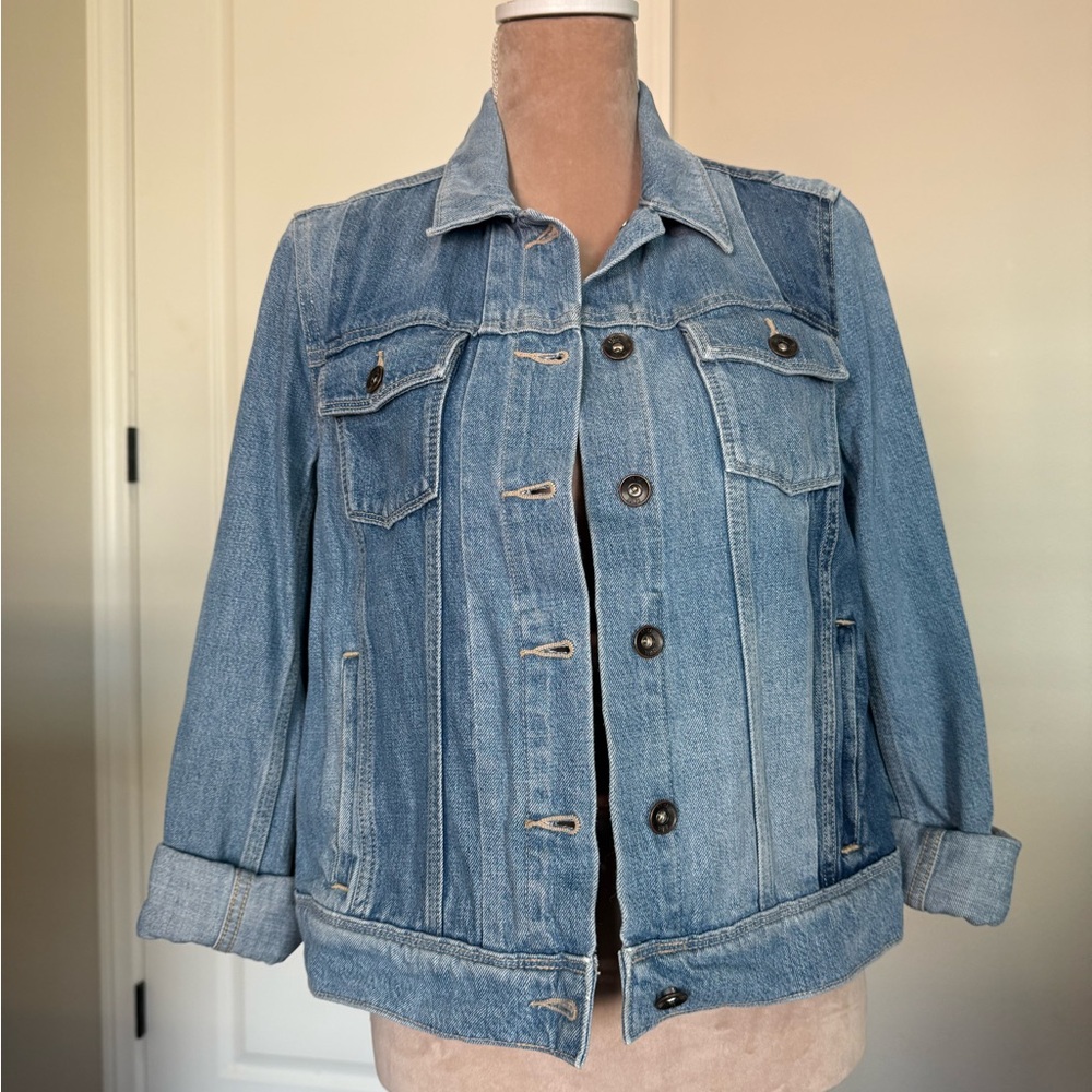 Paige Rowan Patchwork Denim Jacket - image 4